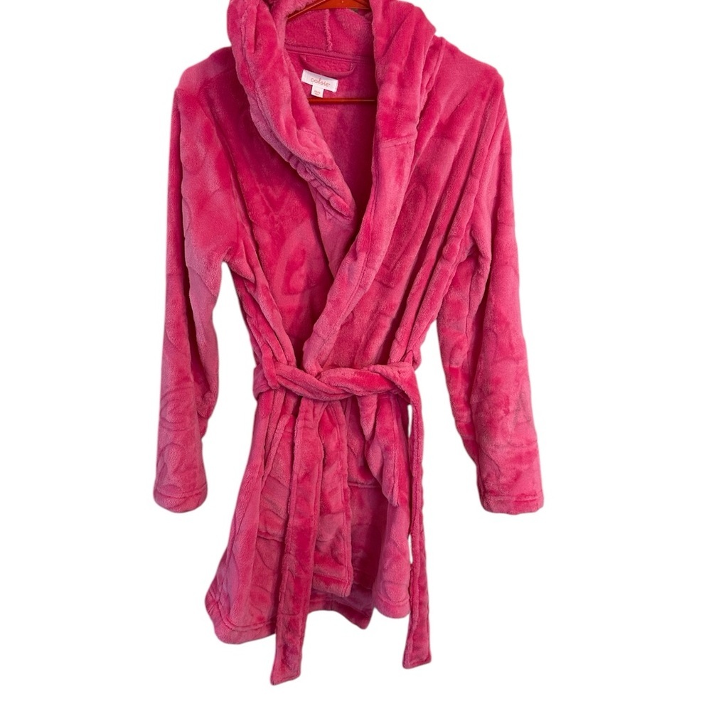 Colsie Cozy Barbie Pink Plush Robe XS S